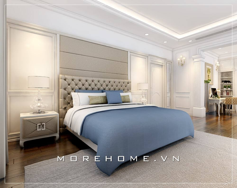 Mẫu thiết kế phòng ngủ Master cho căn hộ chung cư cao cấp